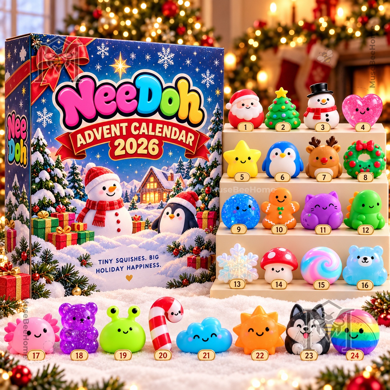 NeeDoh 2026 Ultimate Holiday Squishy Toy Advent Calendar - photo 2