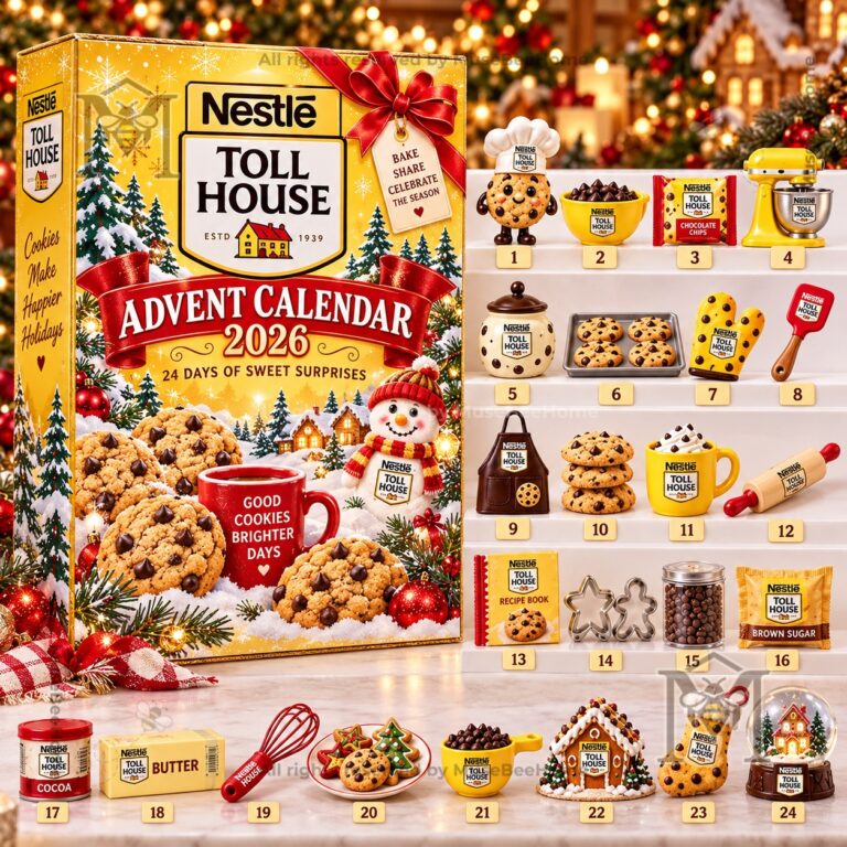 Nestle Toll House 2026 Advent Calendar - side panel