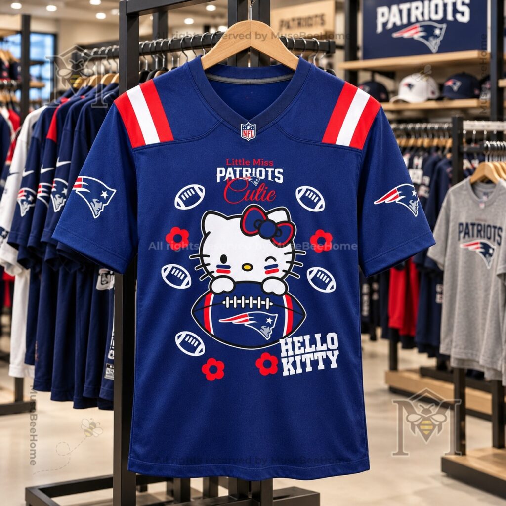 New England Patriots Hello Kitty Football Custom Jersey 2026 - photo 4