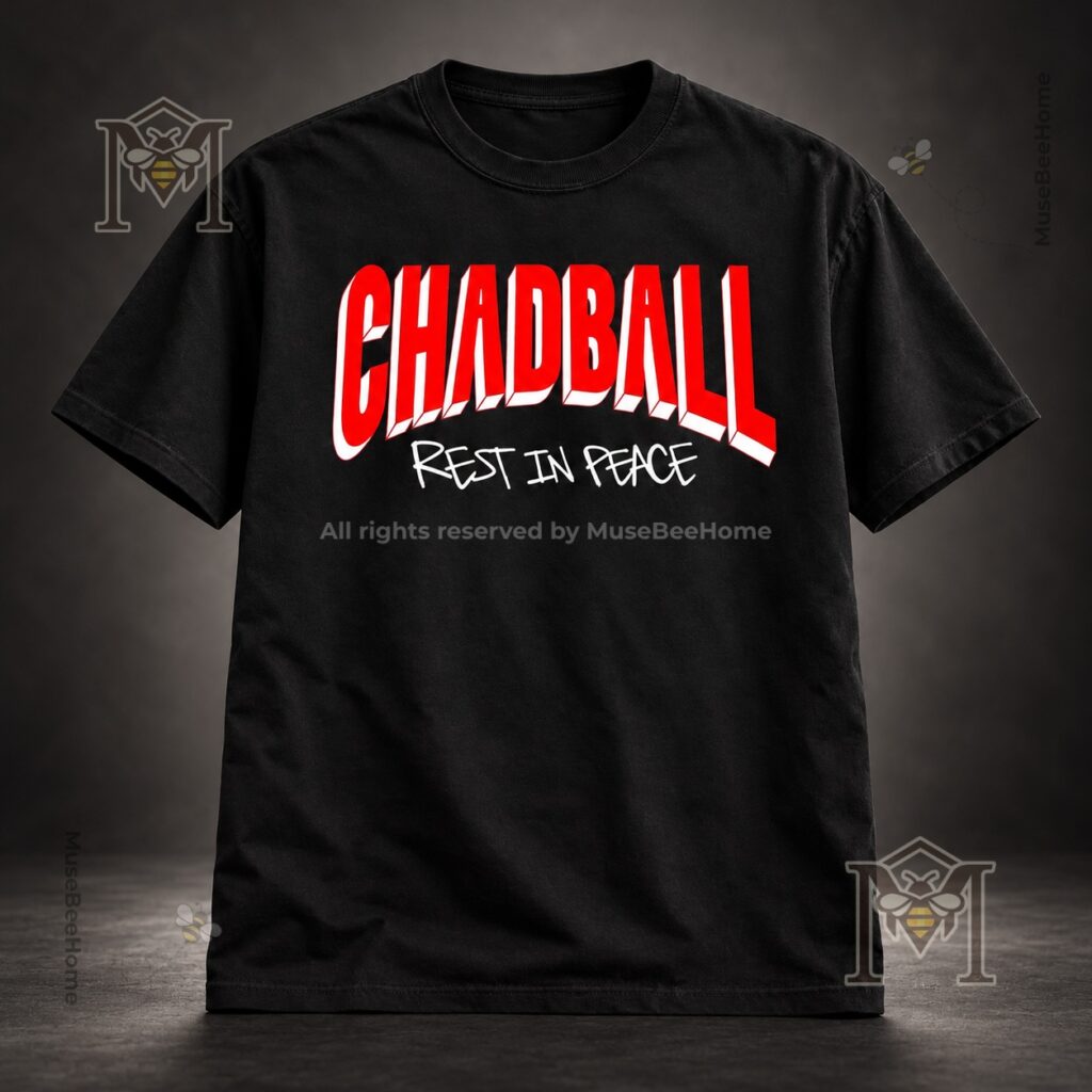 New Found Glory Chadball Rest In Peace T-Shirt – Front view with chest lettering New Found Glory Chadball Rest In Peace T-Shirt - front view with chest lettering