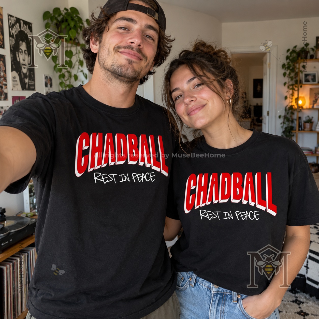 New Found Glory Chadball Rest In Peace T-Shirt - photo 2