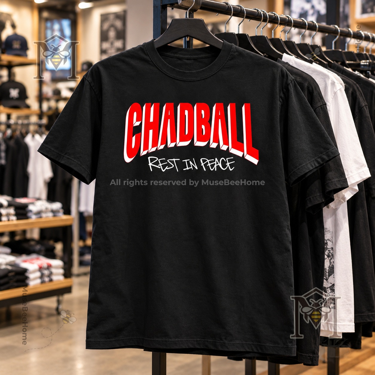 New Found Glory Chadball Rest In Peace T-Shirt - photo 3