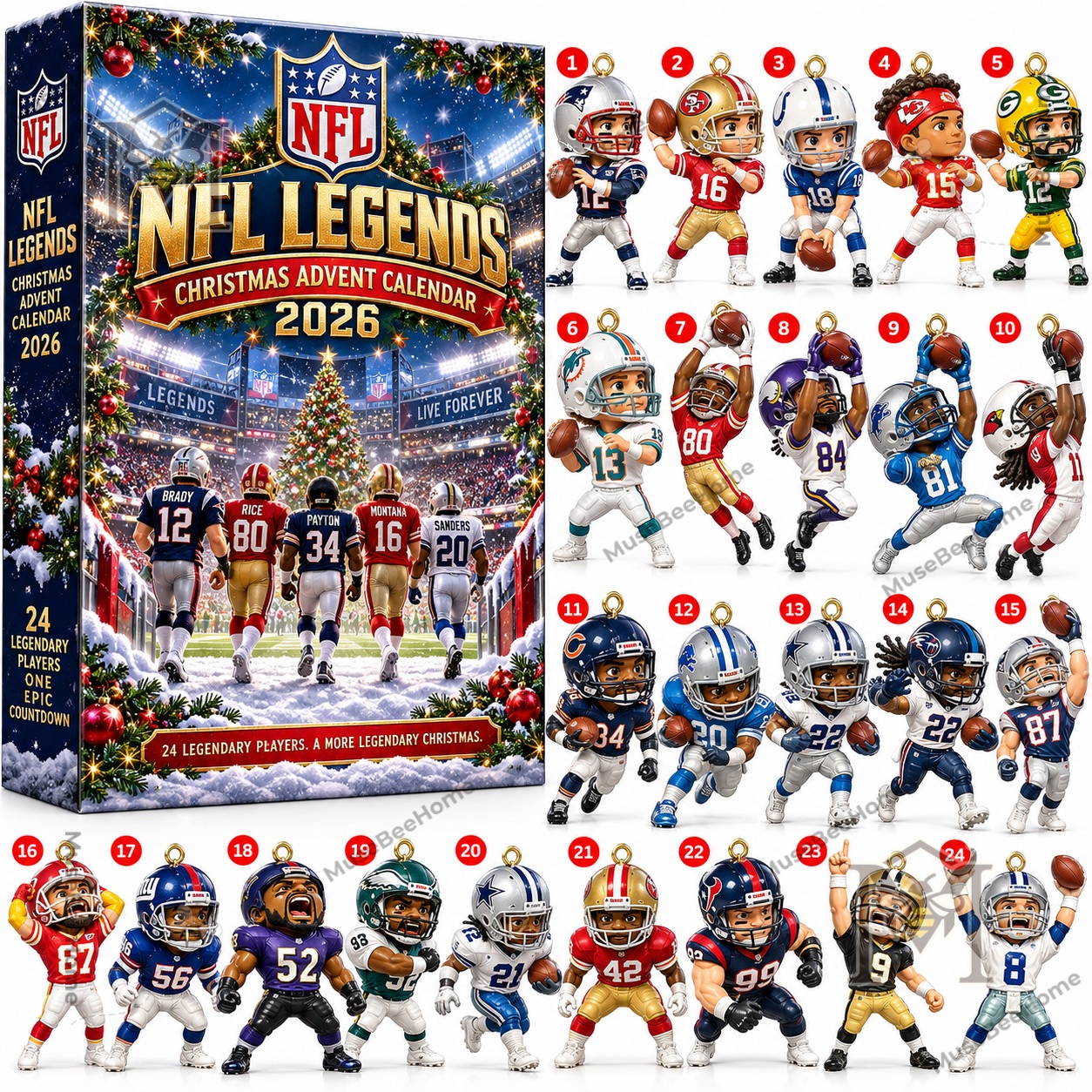 NFL Legends 2026 Advent Calendar - photo 2