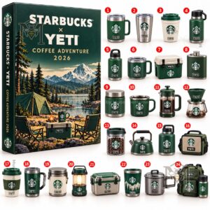 Starbucks × YETI Coffee Adventure 2026 Box - photo 2
