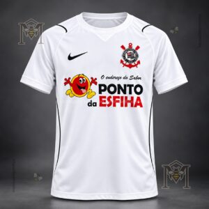 Sport Club Corinthians Paulista Home Soccer Jersey - front view