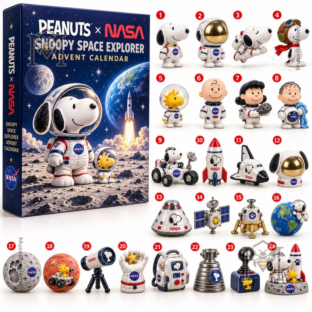Peanuts Snoopy NASA Advent Calendar - photo 2