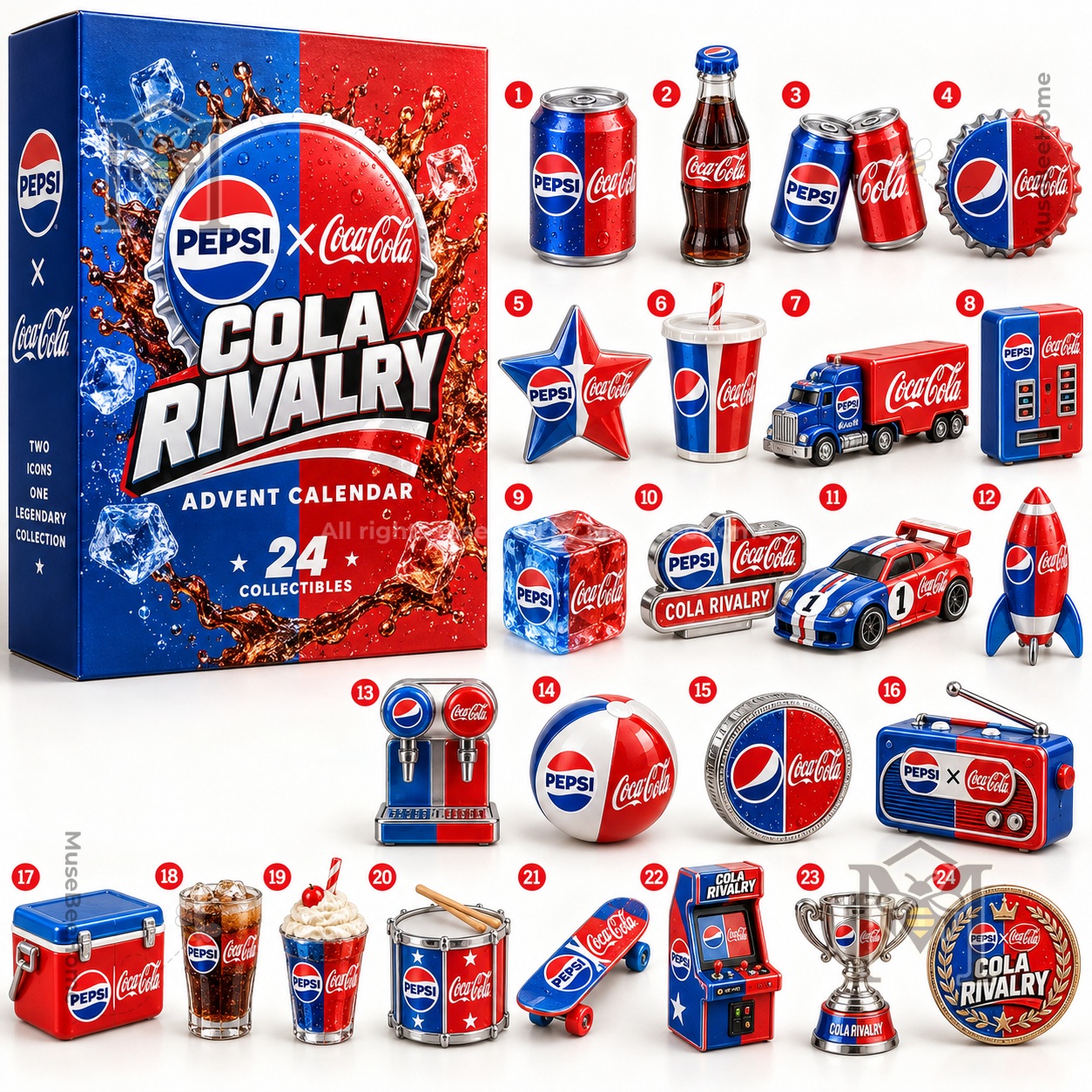 Pepsi Coca-Cola Rivalry Advent Calendar - photo 2