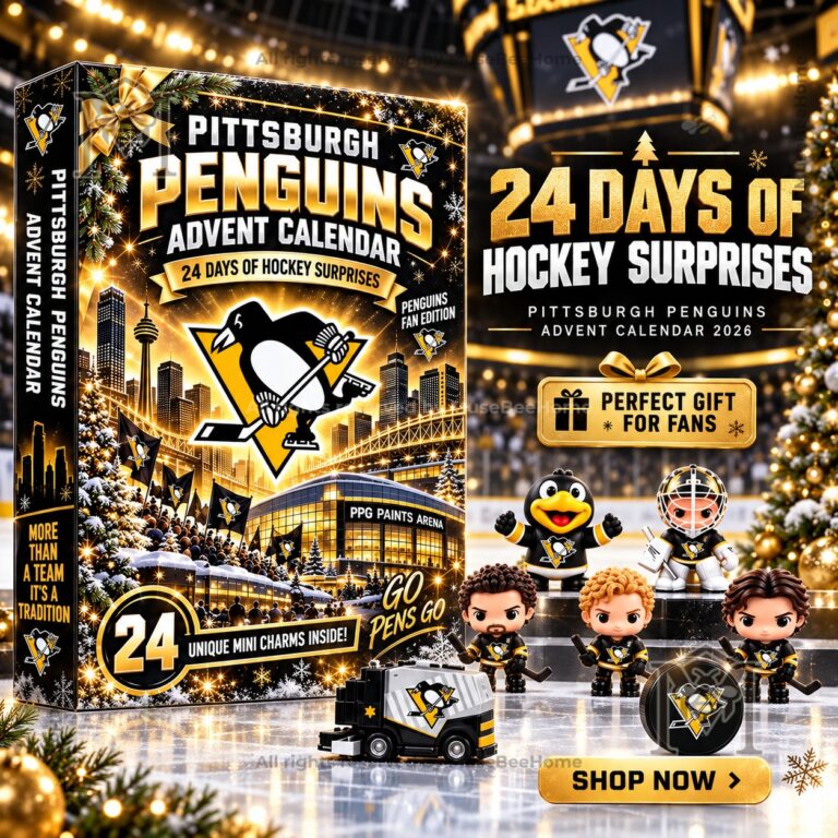 Pittsburgh Penguins 2026 Advent Calendar - front box view