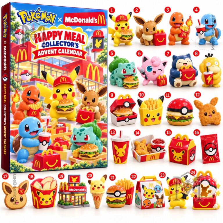 Pokémon × McDonald's Advent Calendar 2026 - photo 2