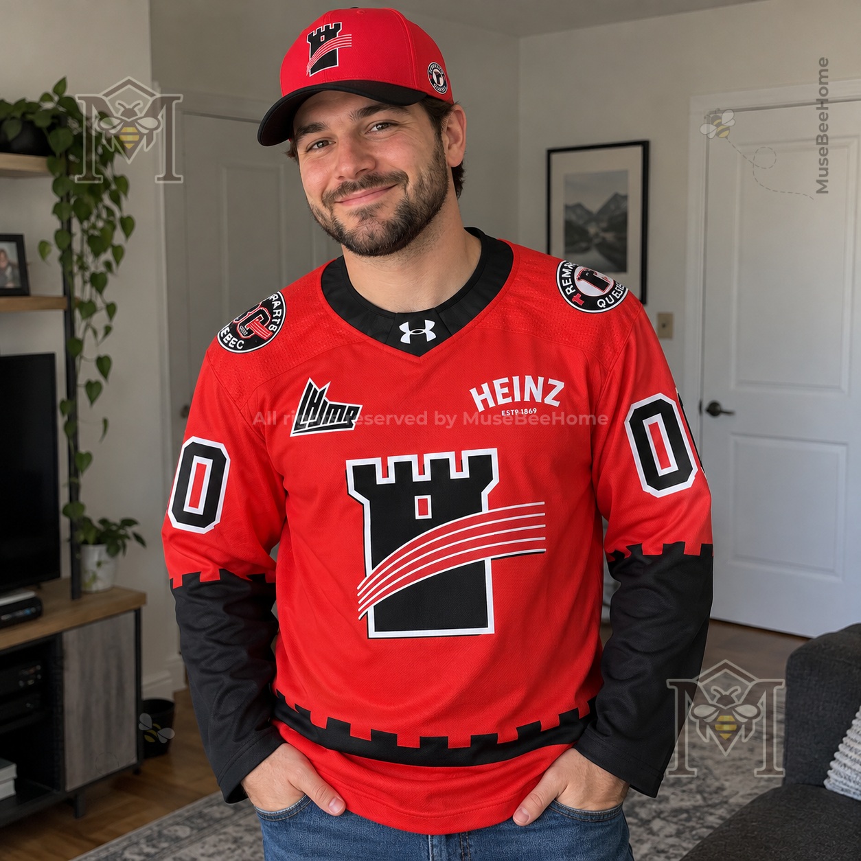 Quebec Remparts Custom Hockey Jersey - photo 3