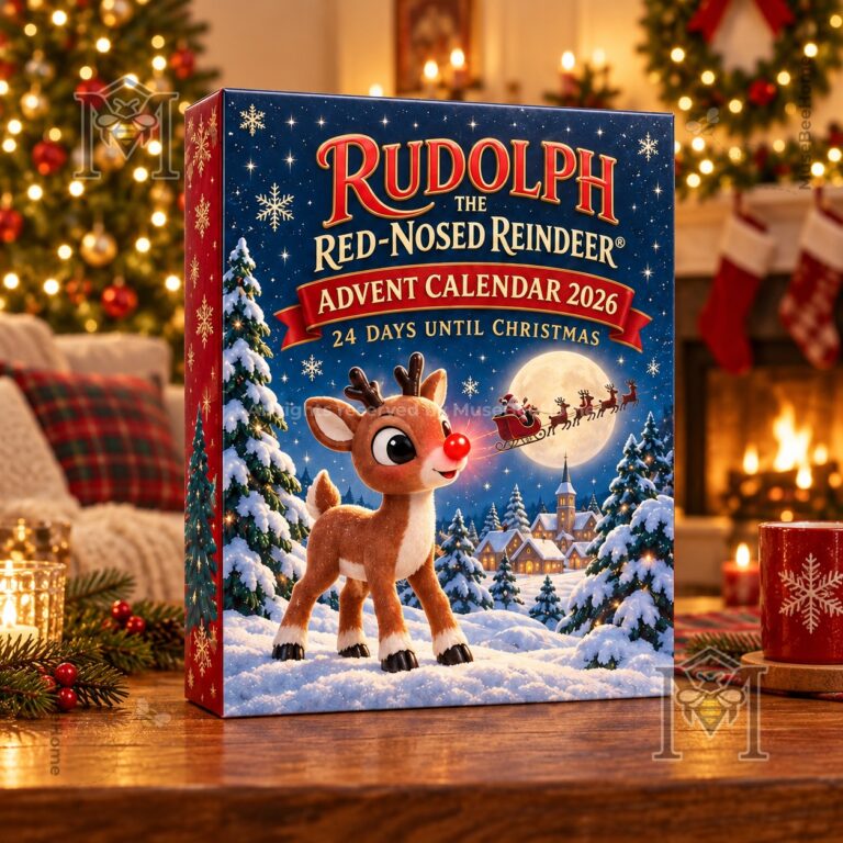 Rudolph the Red-Nosed Reindeer 2026 Christmas Advent Calendar front box view