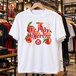 Atlanta United FC We Play Different Georgia Peach T-Shirt - photo 3