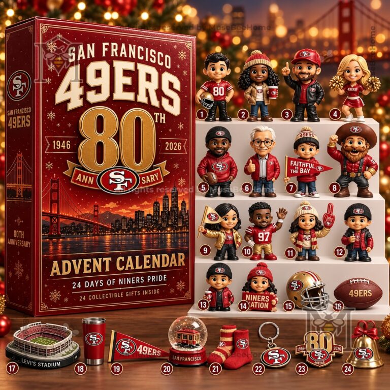 San Francisco 49ers 80th Anniversary 2026 Advent Calendar - photo 2
