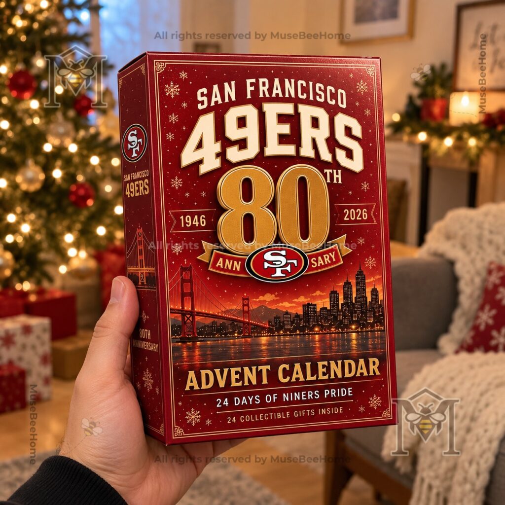 San Francisco 49ers 80th Anniversary 2026 Advent Calendar - photo 4