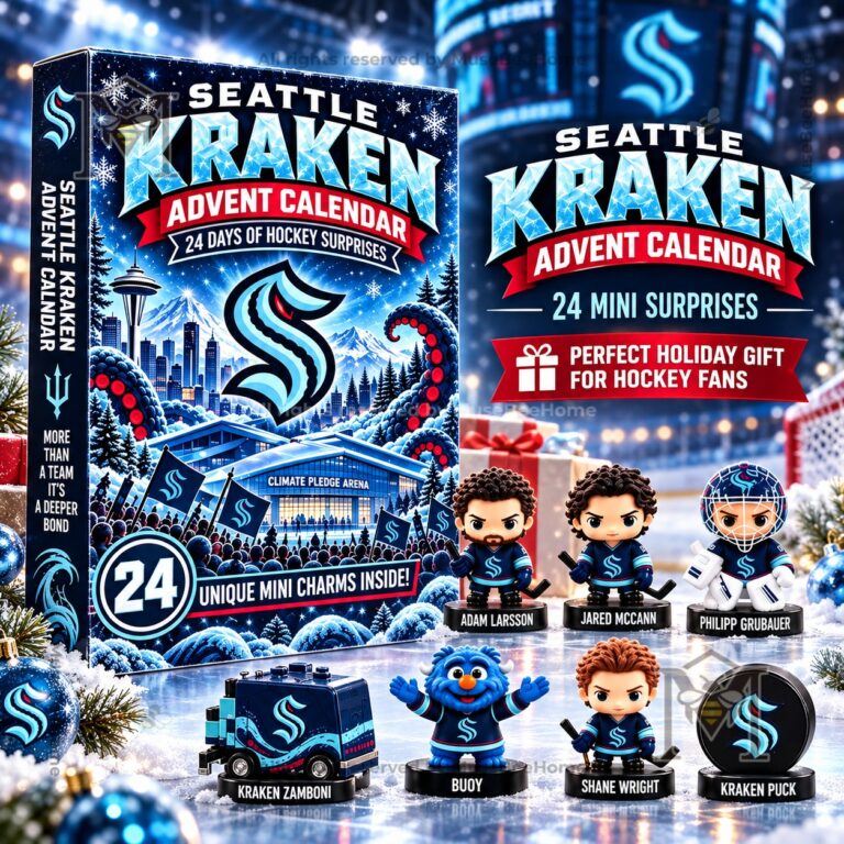 Seattle Kraken Advent Calendar 2026 - front box artwork