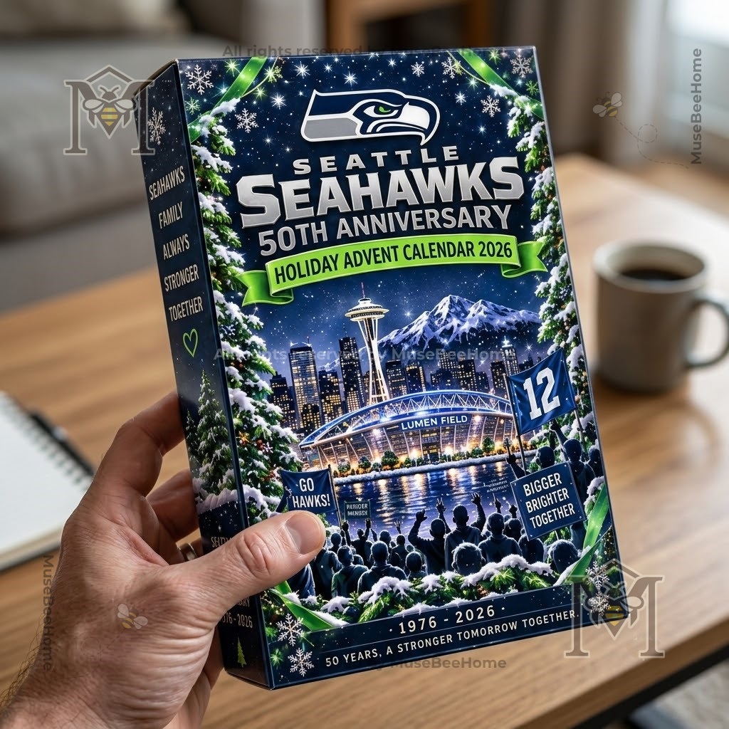 Seattle Seahawks 50th Anniversary Holiday Advent Calendar 2026 - photo 4