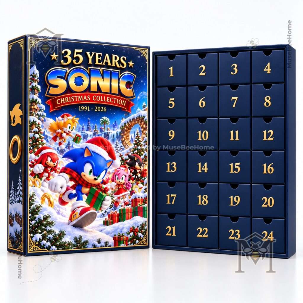 Sonic the Hedgehog 35th Anniversary 2026 Christmas Advent Calendar - photo 3