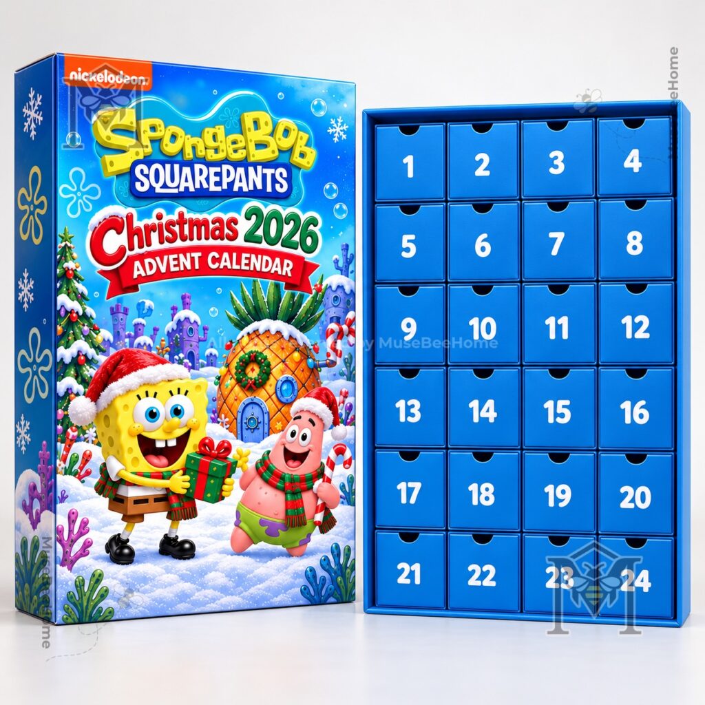 SpongeBob SquarePants Christmas 2026 Advent Calendar - photo 3