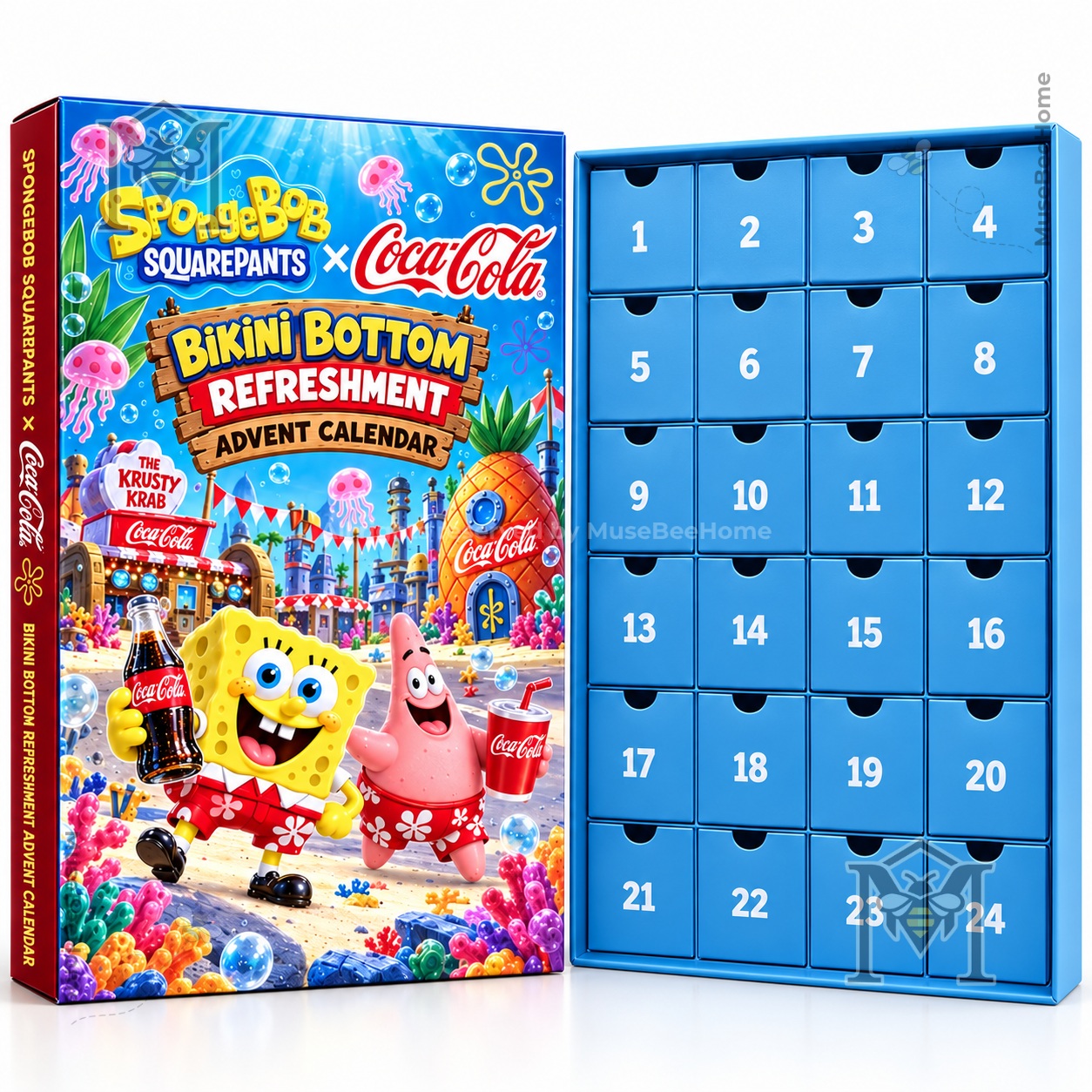 SpongeBob SquarePants × Coca-Cola Advent Calendar 2026 - photo 3