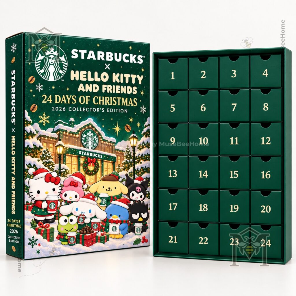 Starbucks Hello Kitty and Friends Advent Calendar 2026 - photo 3