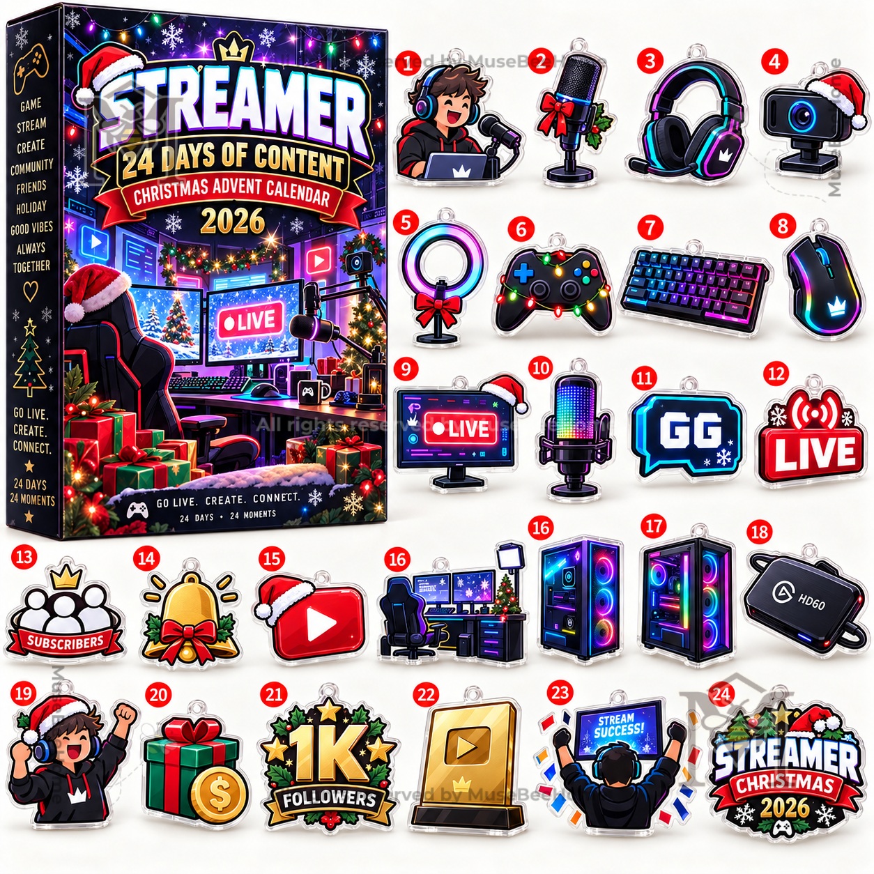 Streamer Christmas 2026 Advent Calendar - photo 2