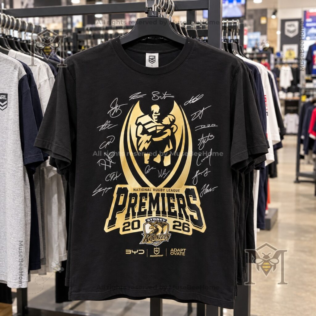 Sydney Roosters 2026 NRL Grand Final Champions T-Shirt - photo 4