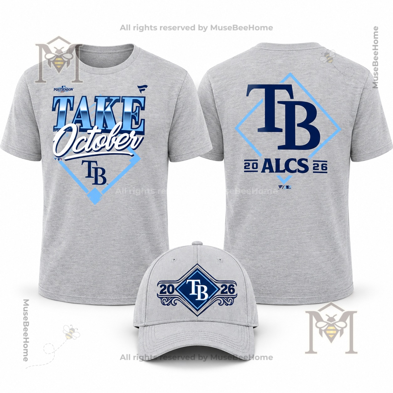 Tampa Bay Rays 2026 American League Championship Series T-Shirt - photo 2