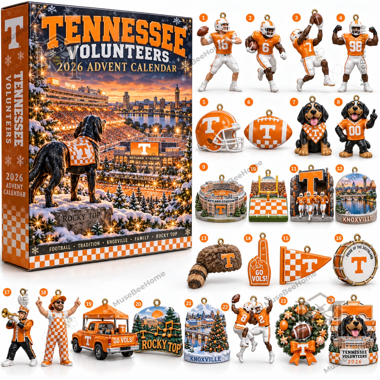 Tennessee Volunteers 2026 Advent Calendar - photo 2