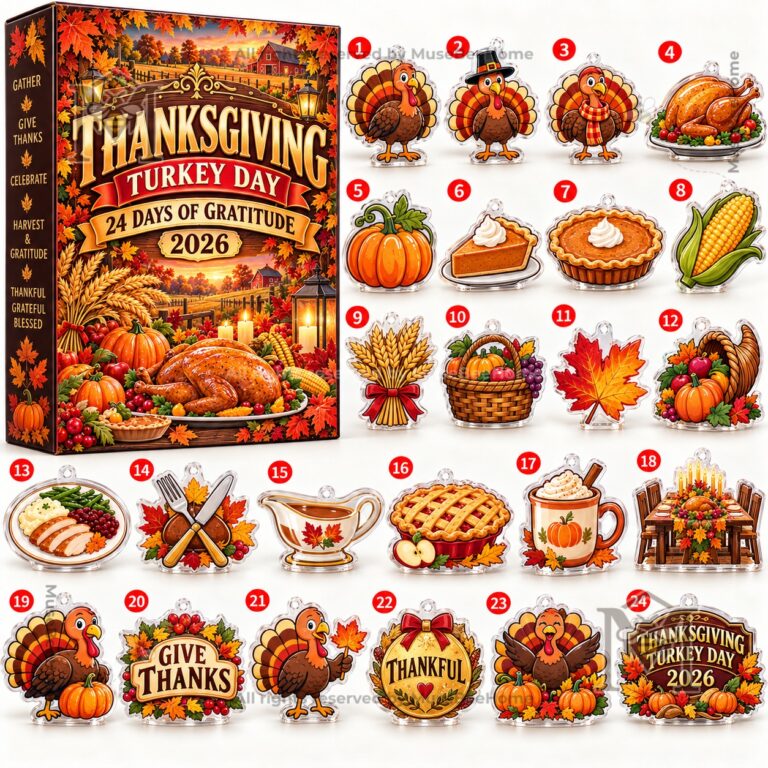 Thanksgiving Turkey Day 2026 Advent Calendar - photo 2