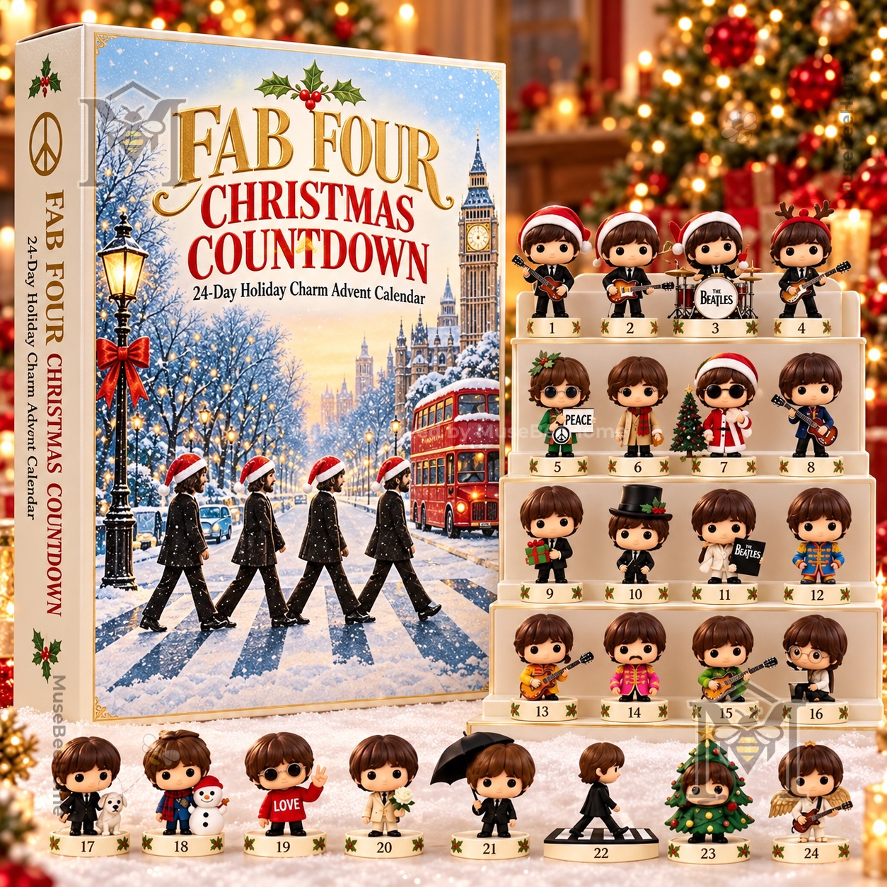 The Beatles Fab Four Christmas Advent Calendar 2026 - photo 2