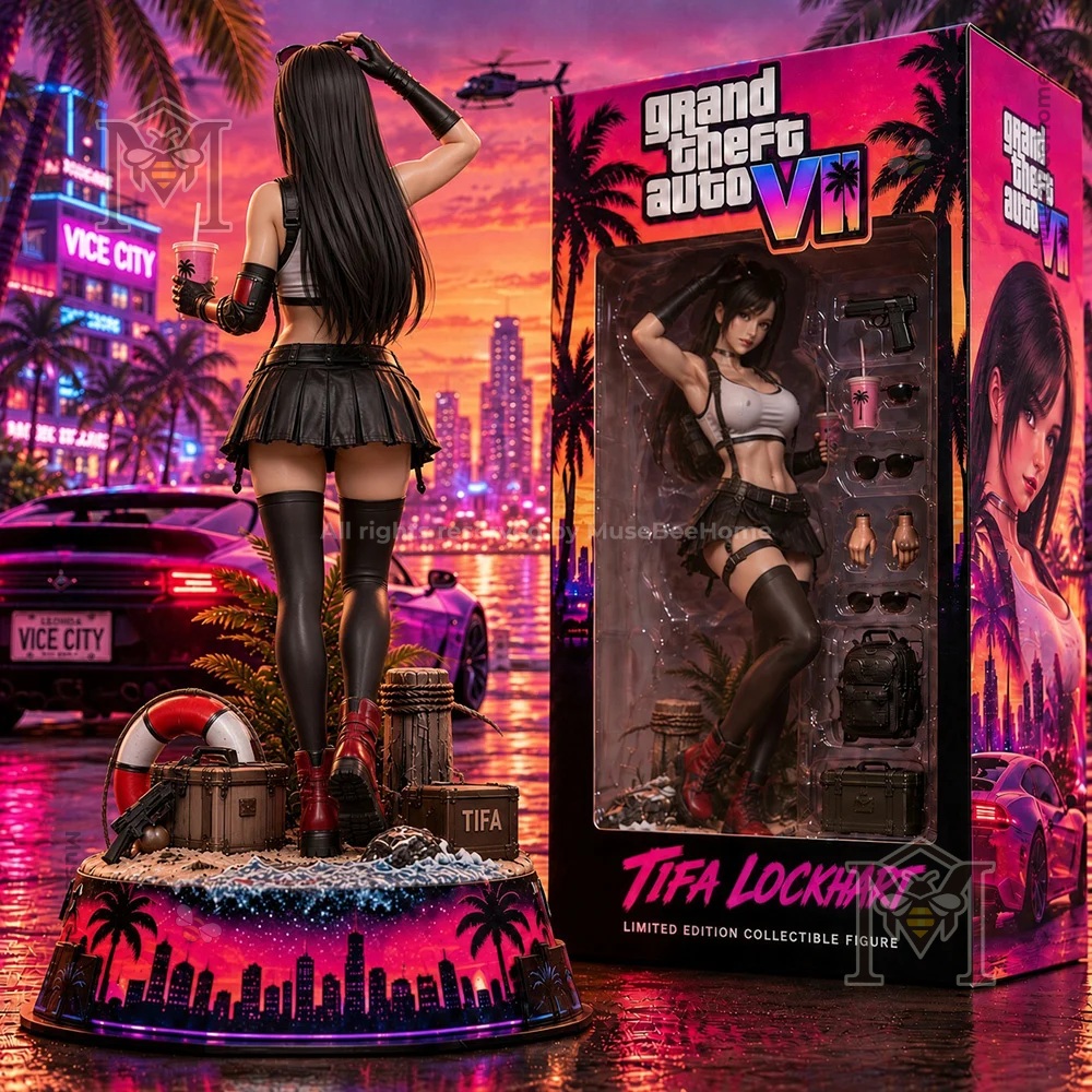 Tifa Lockhart Grand Theft Auto VI Vinyl Figure - photo 3