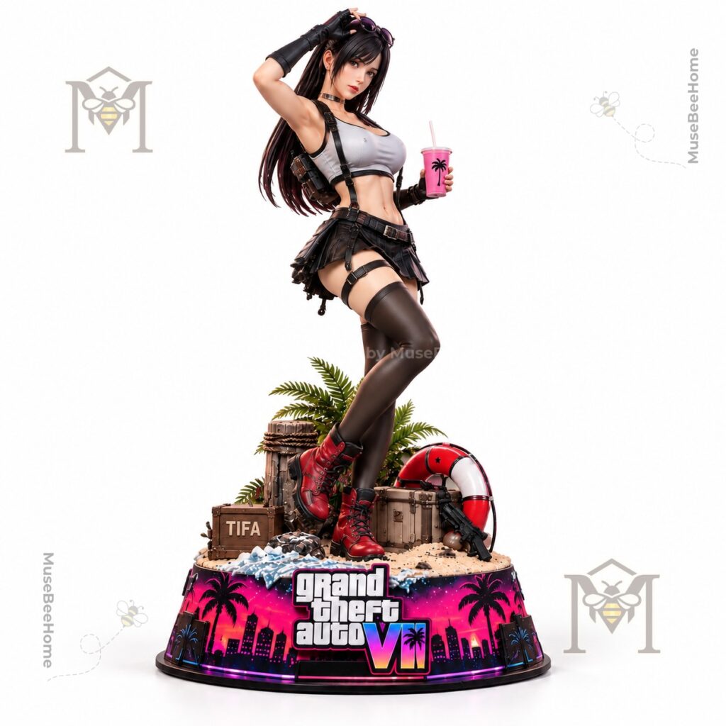 Tifa Lockhart Grand Theft Auto VI Vinyl Figure - photo 5