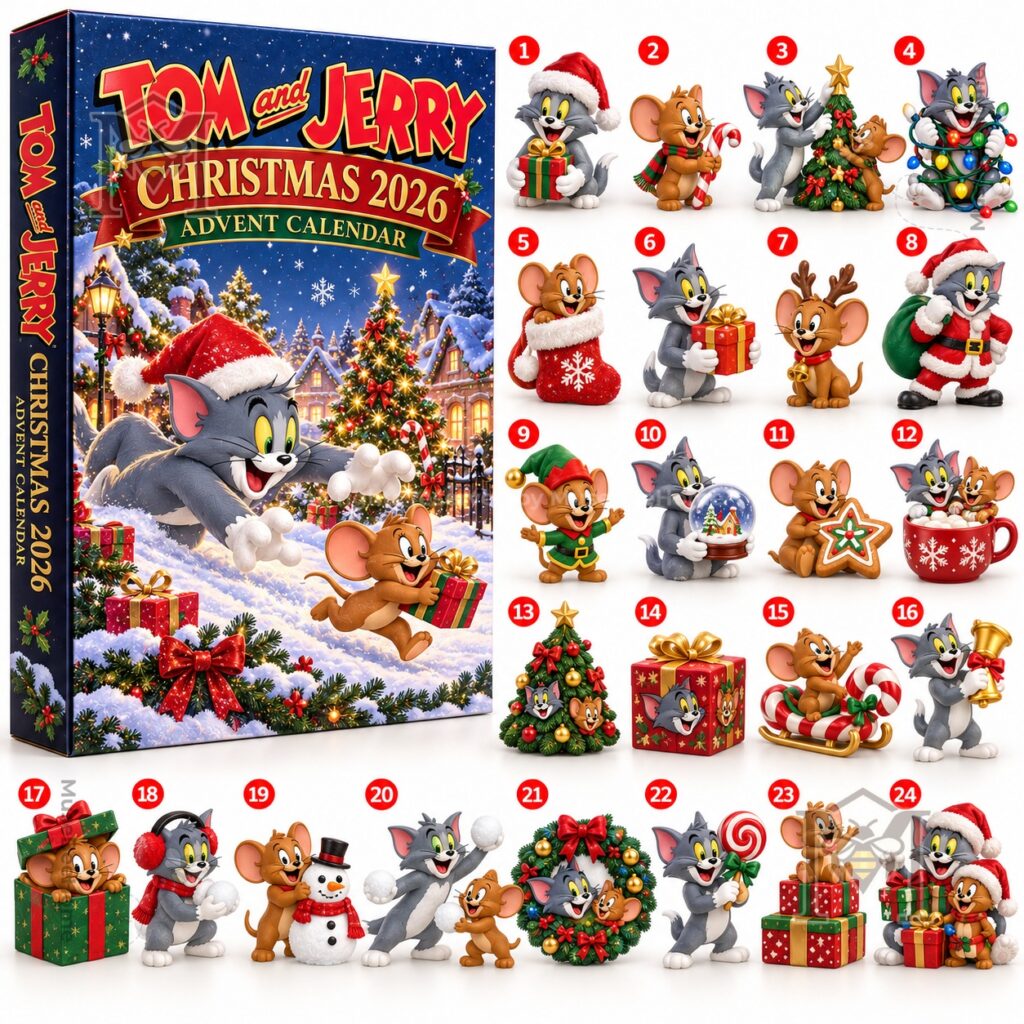 Tom and Jerry Christmas 2026 Advent Calendar - photo 2