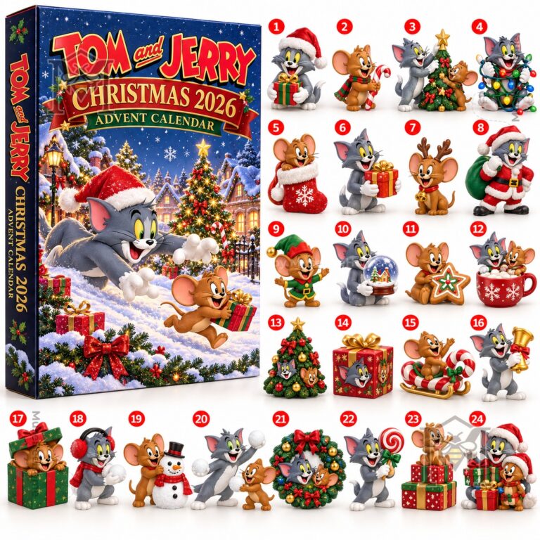 Tom and Jerry Christmas 2026 Advent Calendar - photo 2