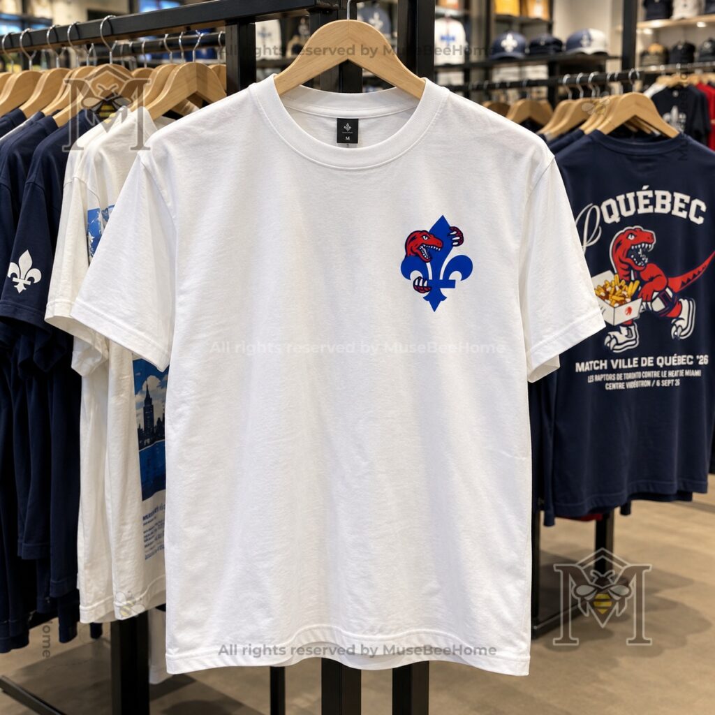 Toronto Raptors vs Miami Heat Quebec City Match 2026 T-Shirt - photo 4