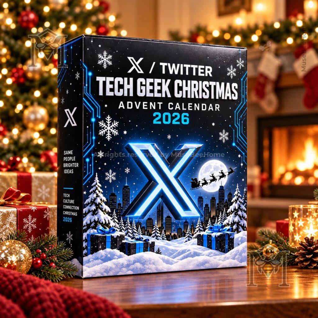Twitter Tech Geek Christmas 2026 Advent Calendar – Front three-quarter box view Twitter Tech Geek Christmas 2026 Advent Calendar - front three-quarter box view