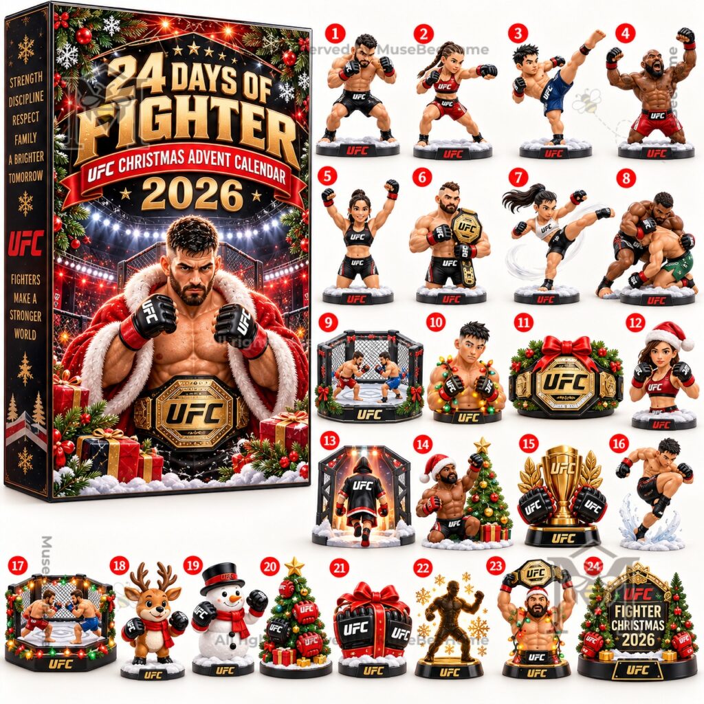 UFC 2026 24 Days of Fighter Christmas Advent Calendar - photo 2