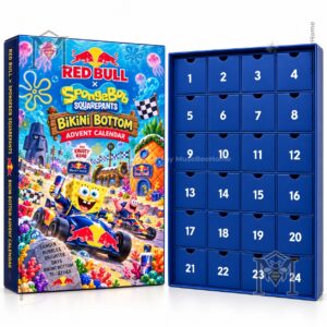 SpongeBob SquarePants x Red Bull Advent Calendar - illustrated front panel