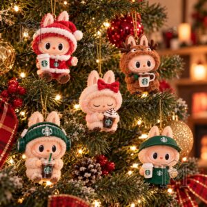 Starbucks x Labubu Christmas 2026 Advent Calendar - full boxed product view