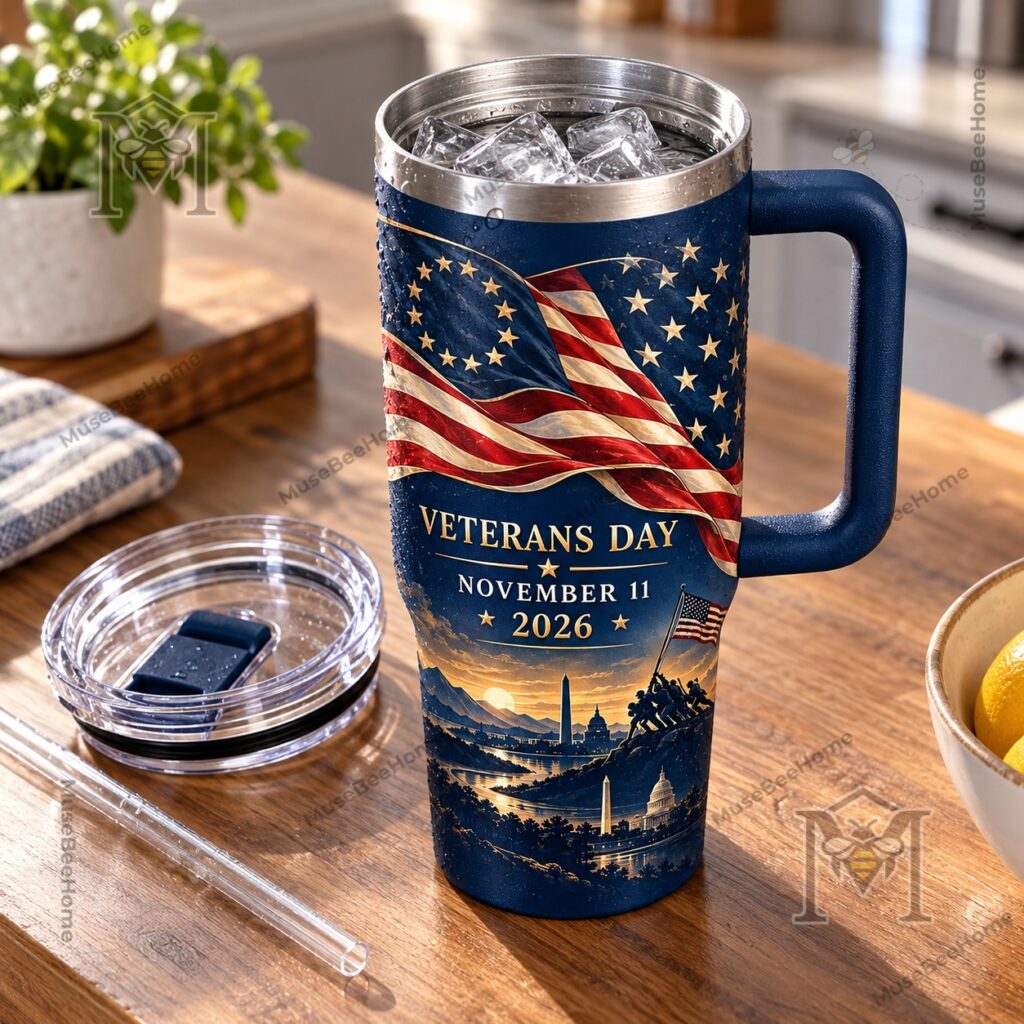 Veterans Day 2026 USA 250th Anniversary Tumbler - photo 3