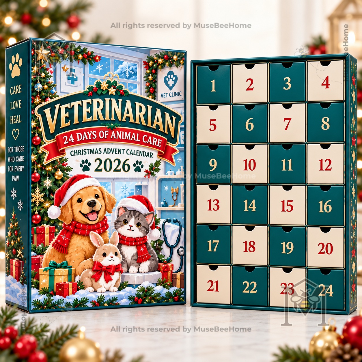 Veterinarian 2026 Christmas Advent Calendar - photo 3