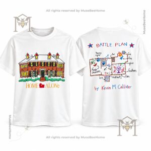 Primark Home Alone Kevin McCallister Battle Plan Christmas T-shirt - photo 4