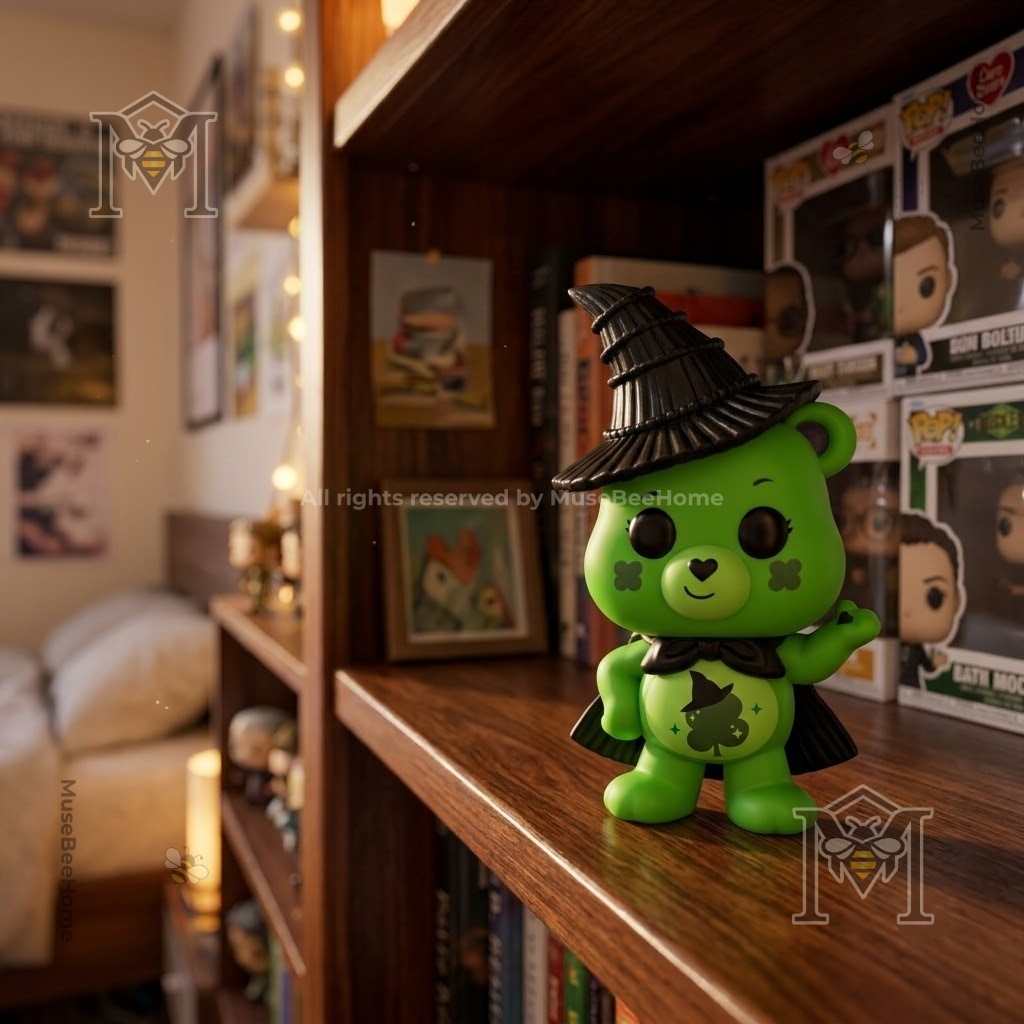 Wicked x Care Bears Good Luck Bear Funko Pop - loose figure front view