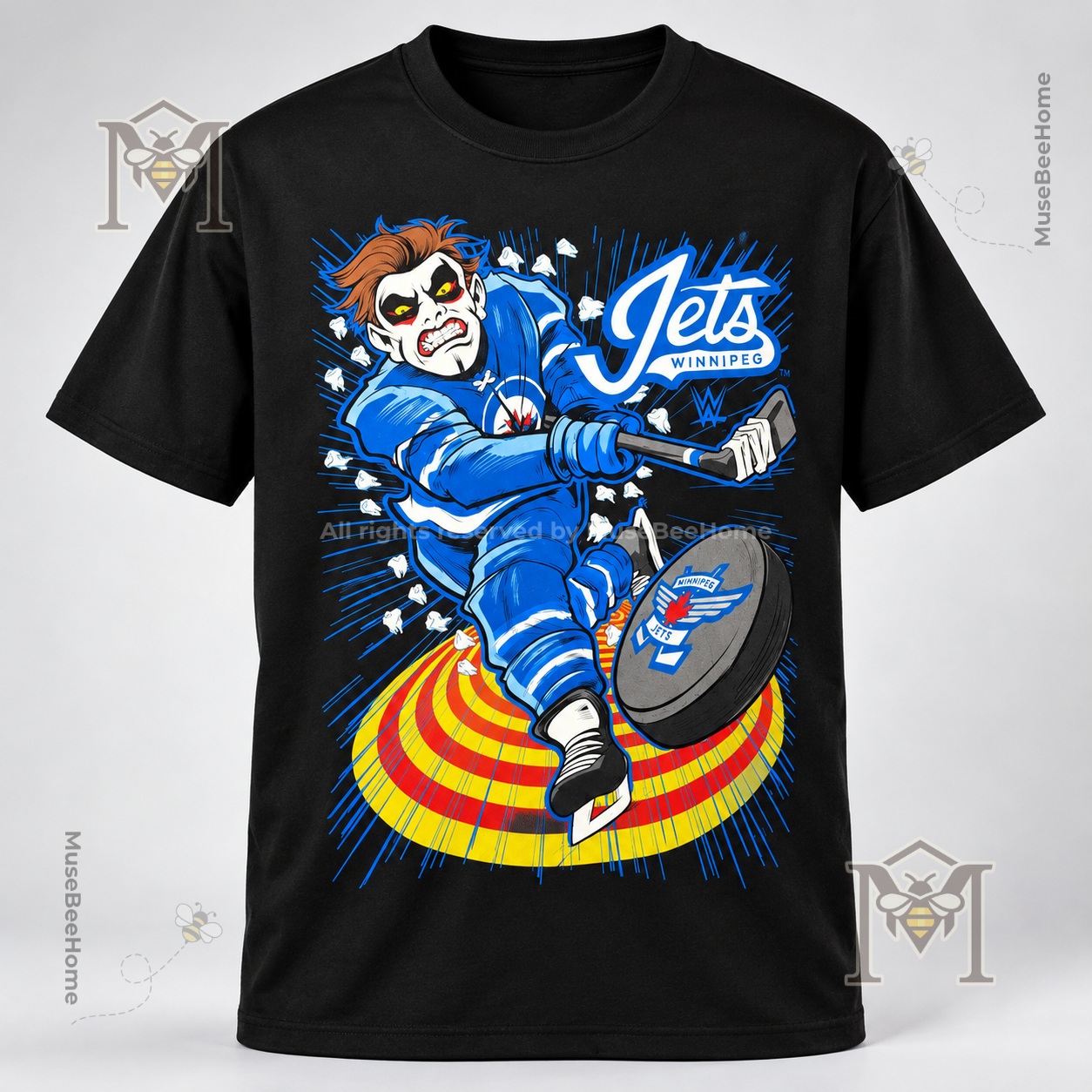 Winnipeg Jets Danhausen Crossover T-Shirt - photo 2