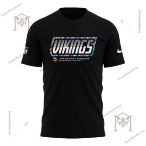 Minnesota Vikings Crucial Catch Intercept Cancer T-Shirt - photo 2