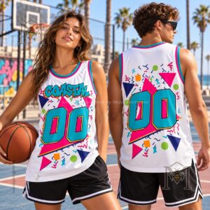 Coastal Carolina Chanticleers 90s Throwback Basketball Jersey - photo 2