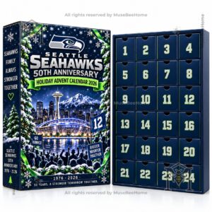 Seattle Seahawks 50th Anniversary Holiday Advent Calendar 2026 - photo 3