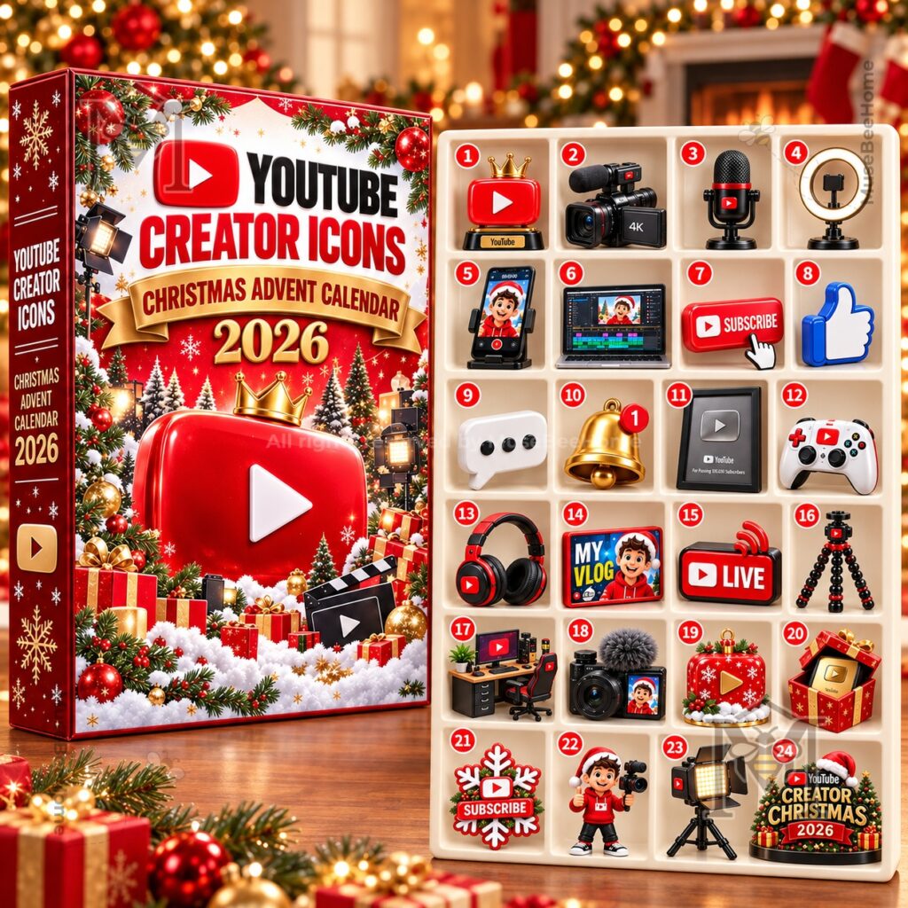 YouTube Creator Icons Christmas Advent Calendar 2026 - photo 3