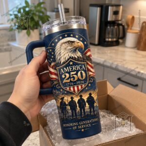 Veterans Day 2026 USA 250th Anniversary Tumbler - photo 4